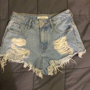 Pacsun denim shorts